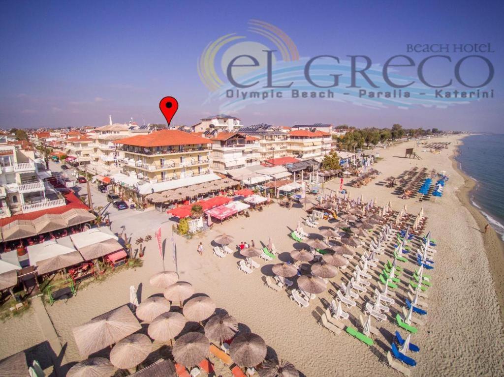 El Greco Hotel Olympic Beach Olympiakí Aktí Extérieur photo